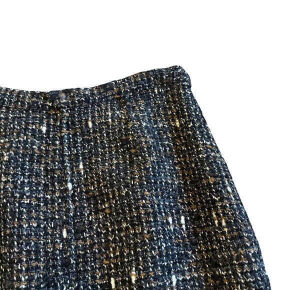 Thierry Mugler Rare FW 1998 Two Piece Suit Blazer Skirt Archival Fur Trim Sz 38 - Picture 11 of 15